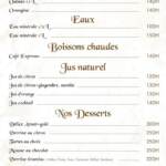 Menu L'Avant Goût Rabat June 2023 213911
